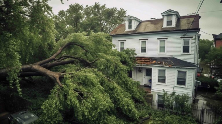 Texas storm damage insurance claim